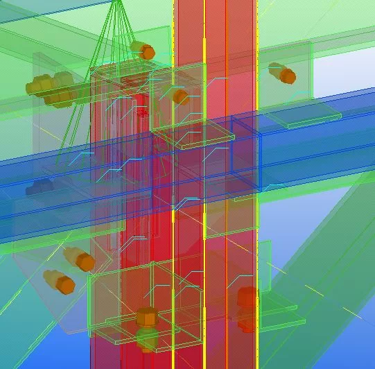 Узлы в Tekla Structures 20.0